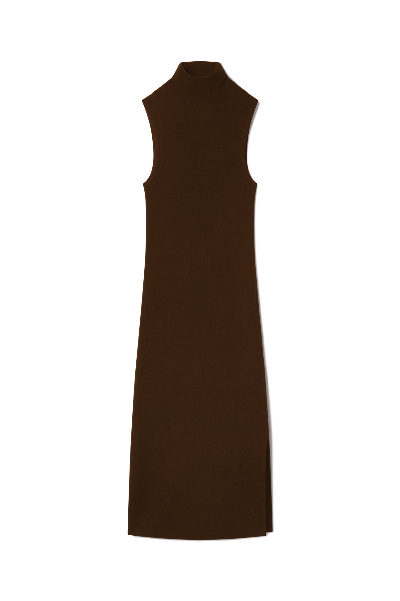 Brown Sleeveless Dress