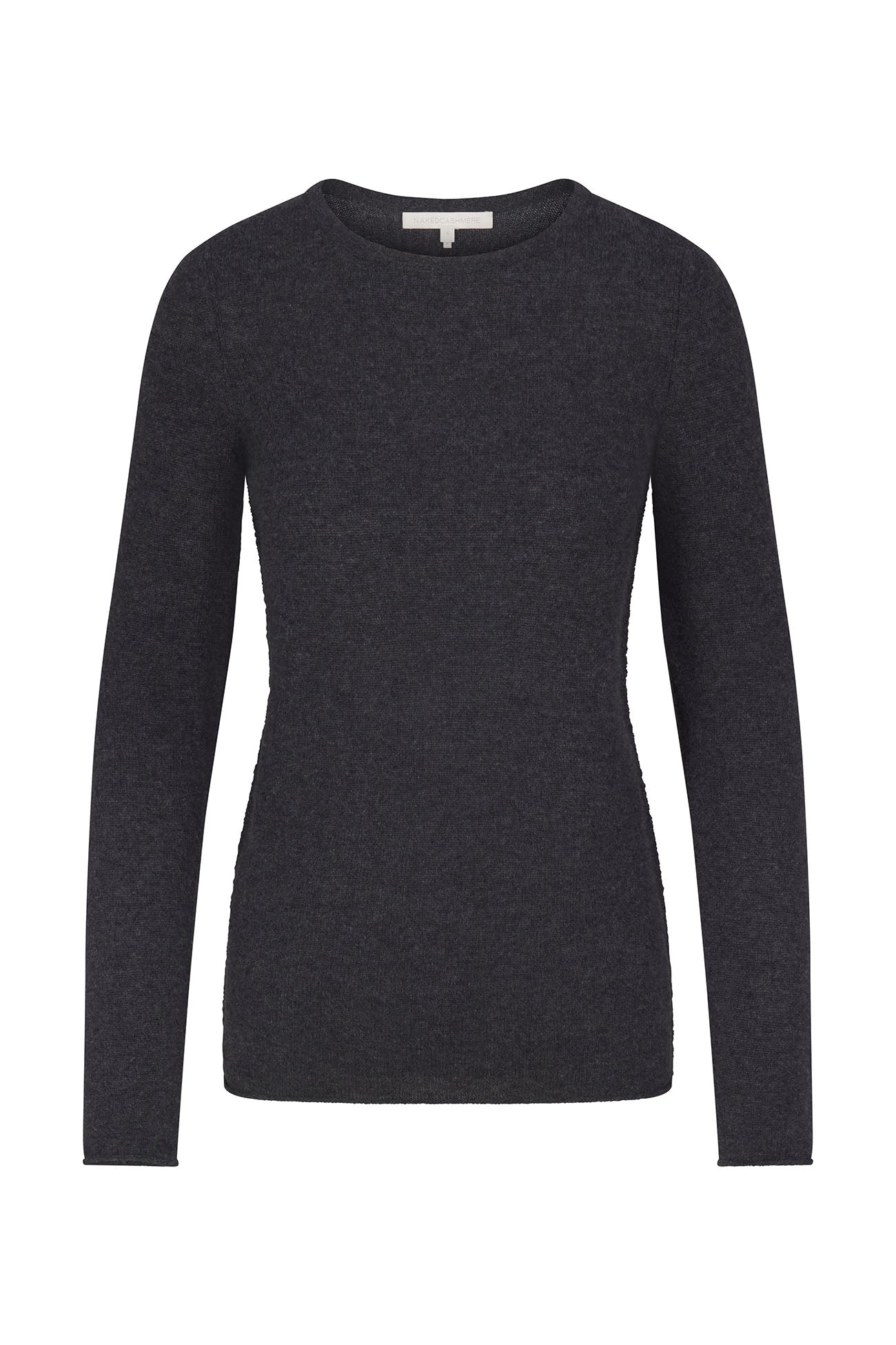 MADDIE FITTED CREWNECK CASHMERE SWEATER