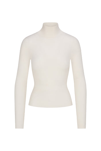 Women's Rumer Ribbed Cashmere Turtleneck Pullover – NAKEDCASHMERE