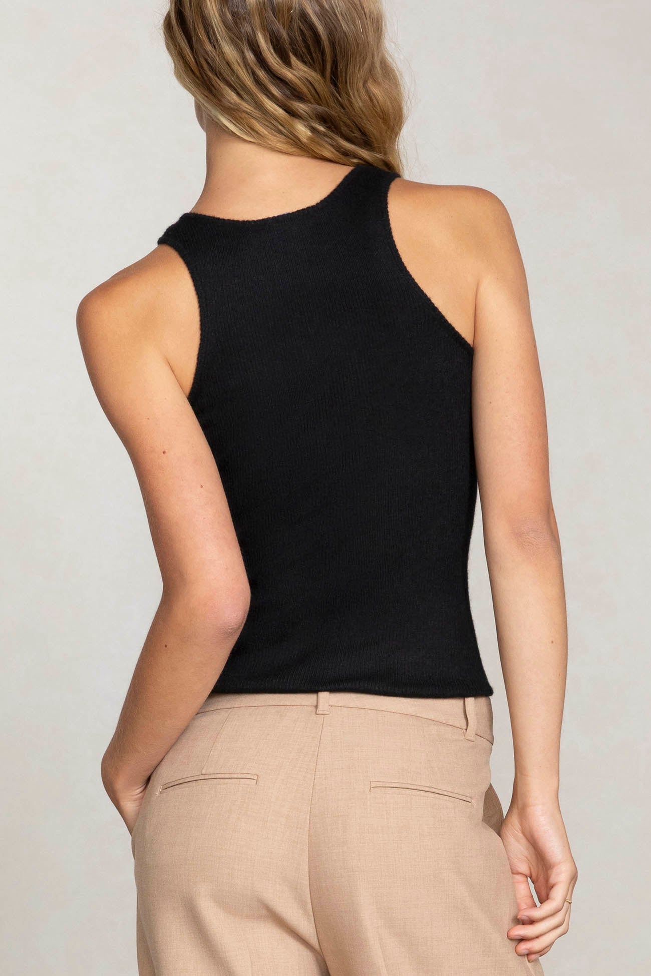 Women s Carolina Flattering Cashmere Tank Top NakedCashmere