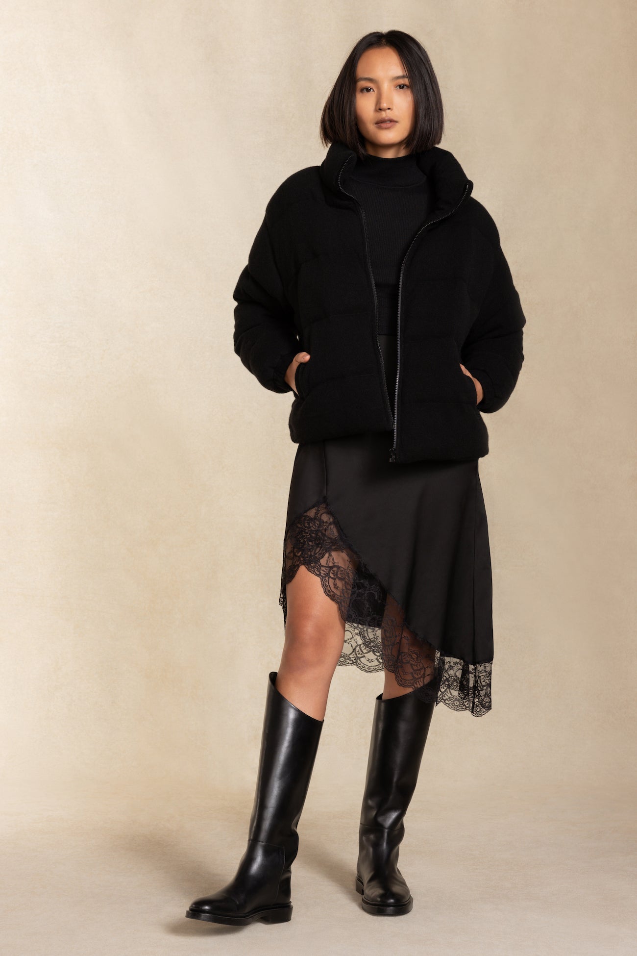 Puffer Lining Cashgora Coat - Women - Ready-to-Wear