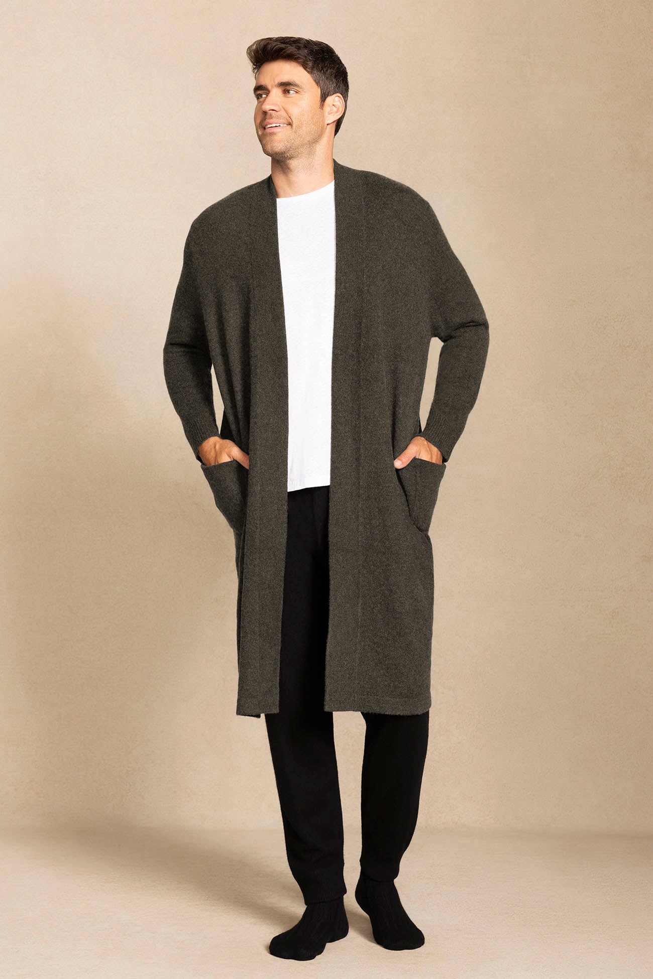 Robe cardigan sale mens