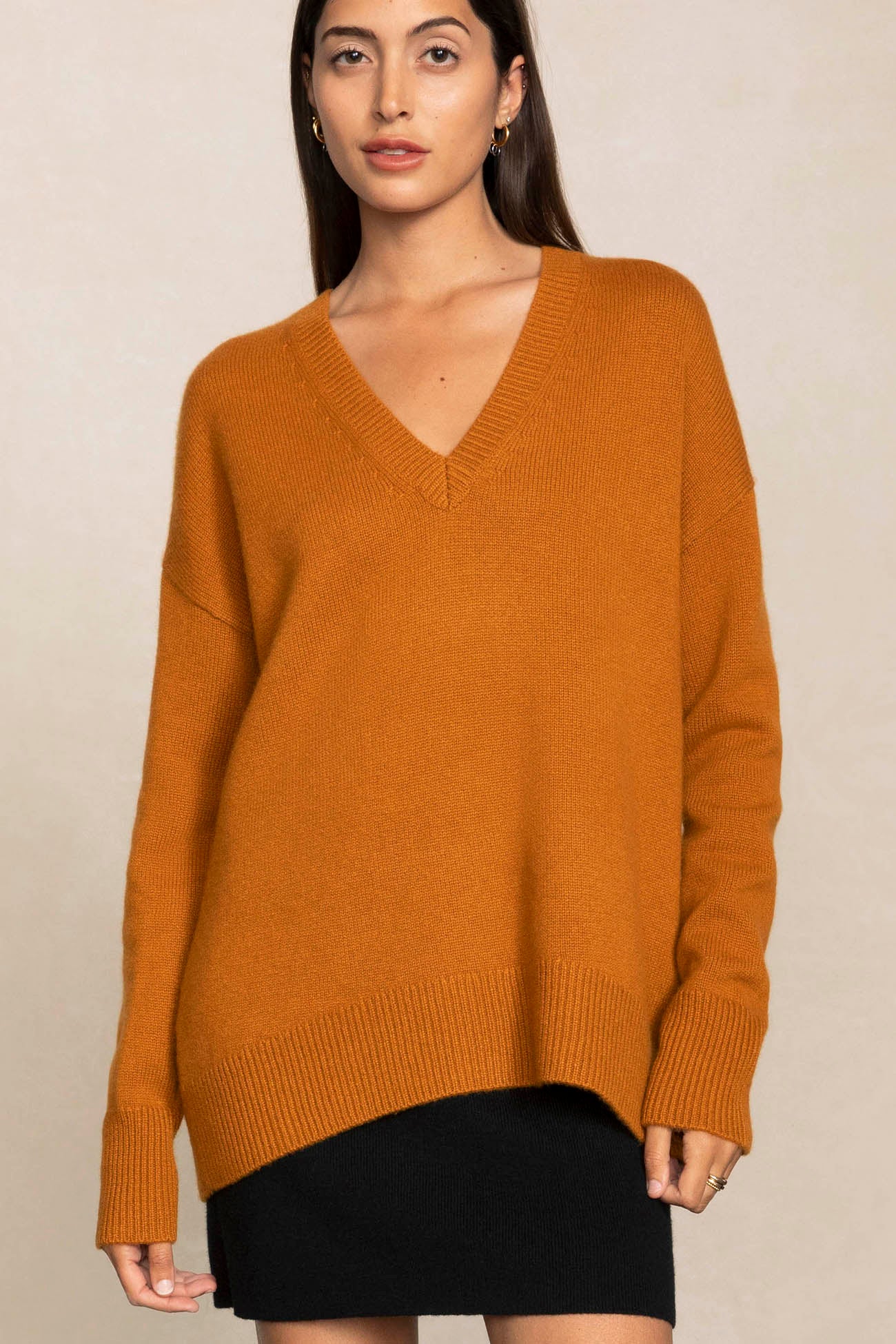 Saffron cashmere sale sweater