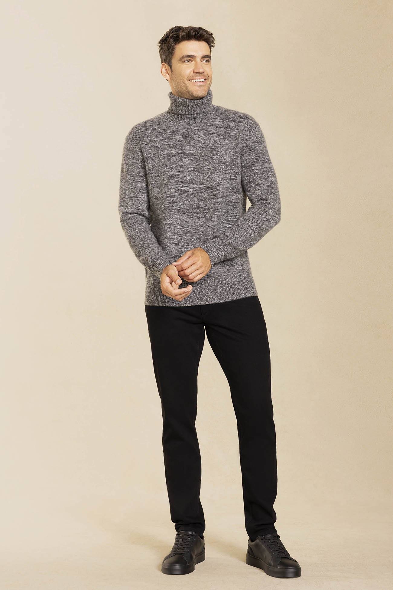 Cashmere turtleneck sweater men best sale