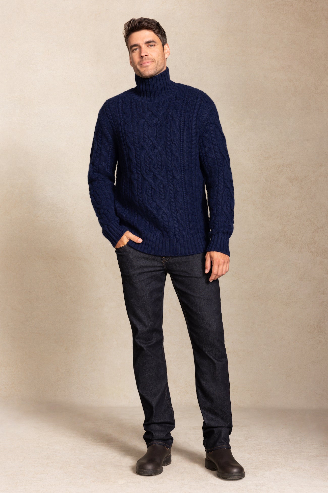 HENRY TURTLENECK CASHMERE SWEATER