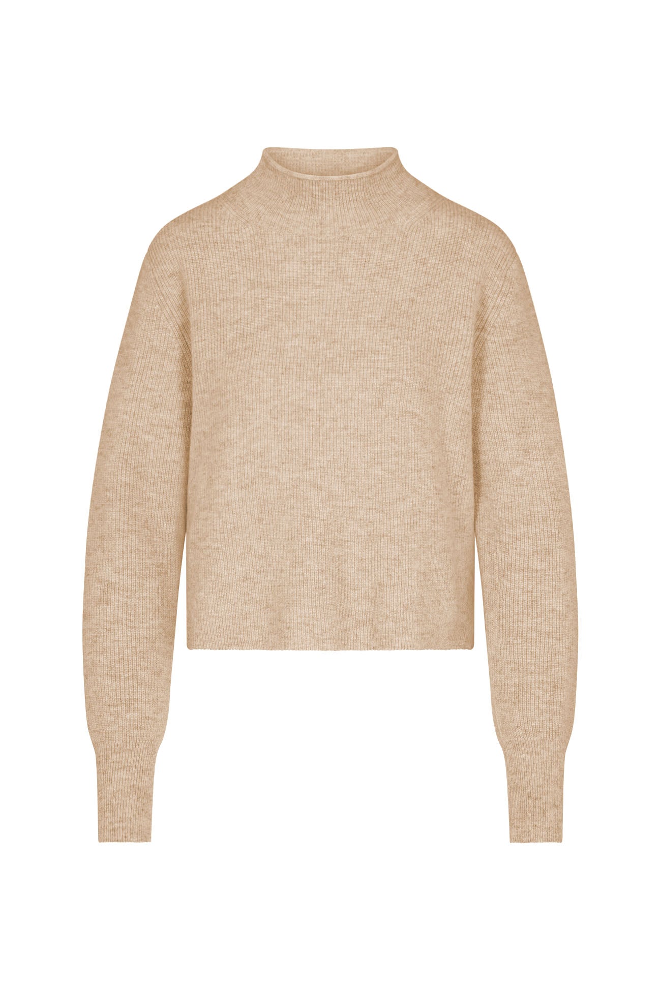 The cashmere raglan discount mock neck sweater