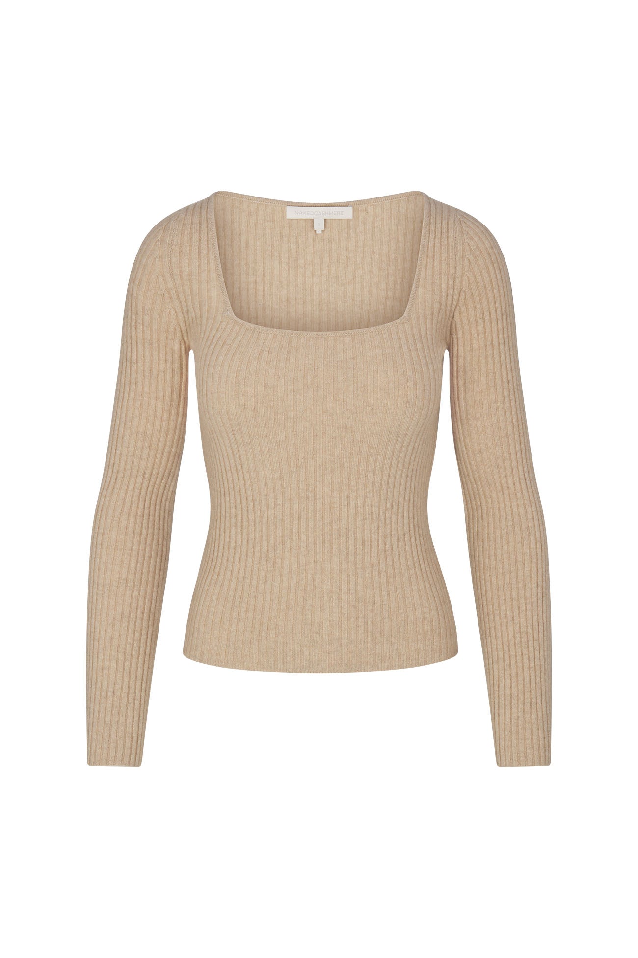 Women's Lillian Fitted Long Sleeve Cashmere Top | NakedCashmere