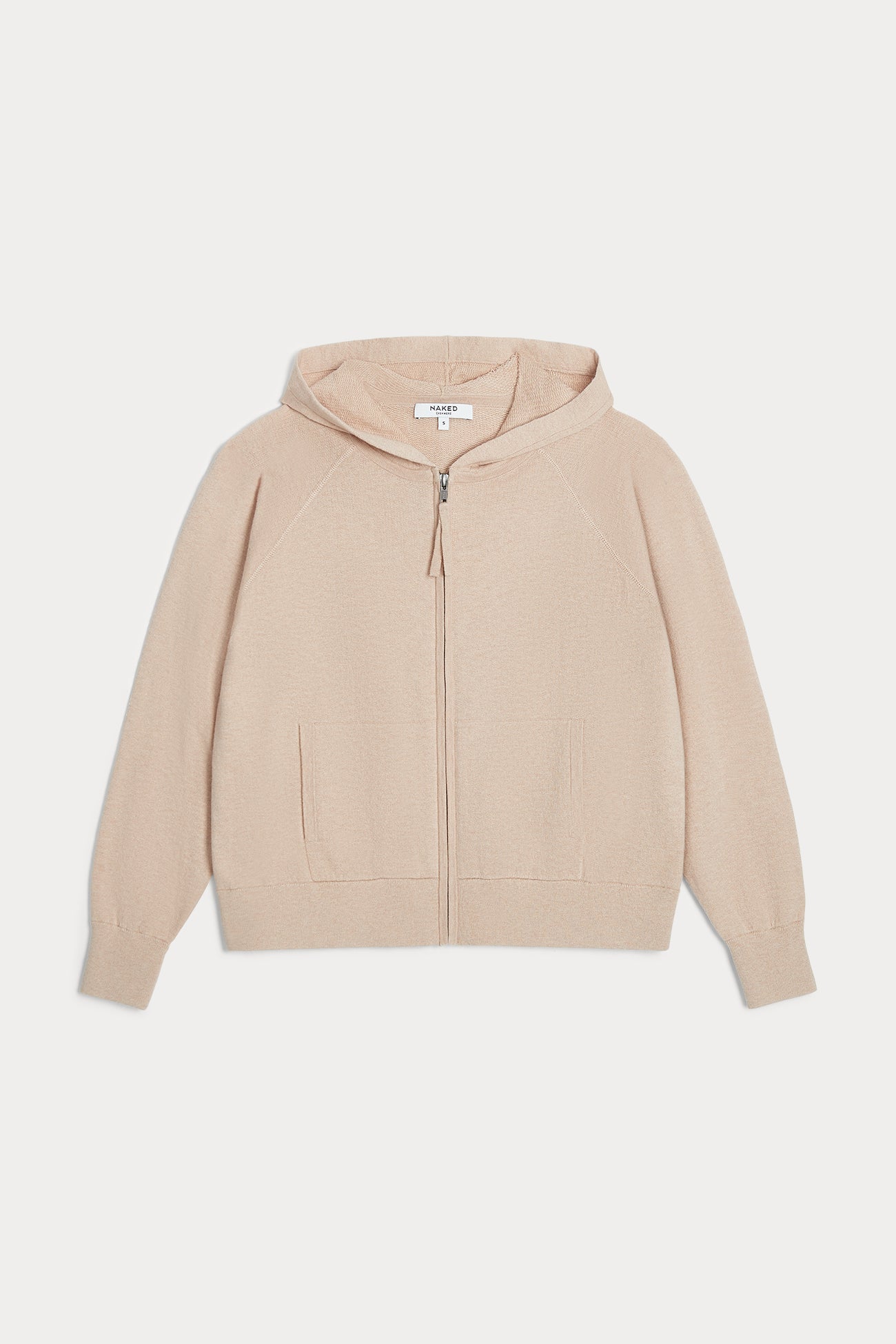 Cashmere zip front hoodie shops women's