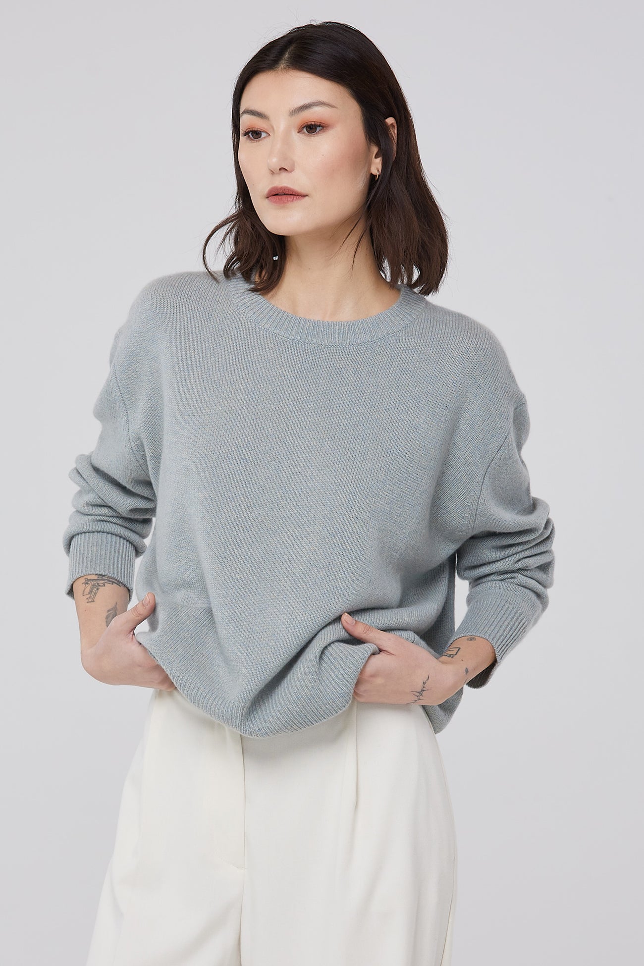 Crew neck hot sale jumper women