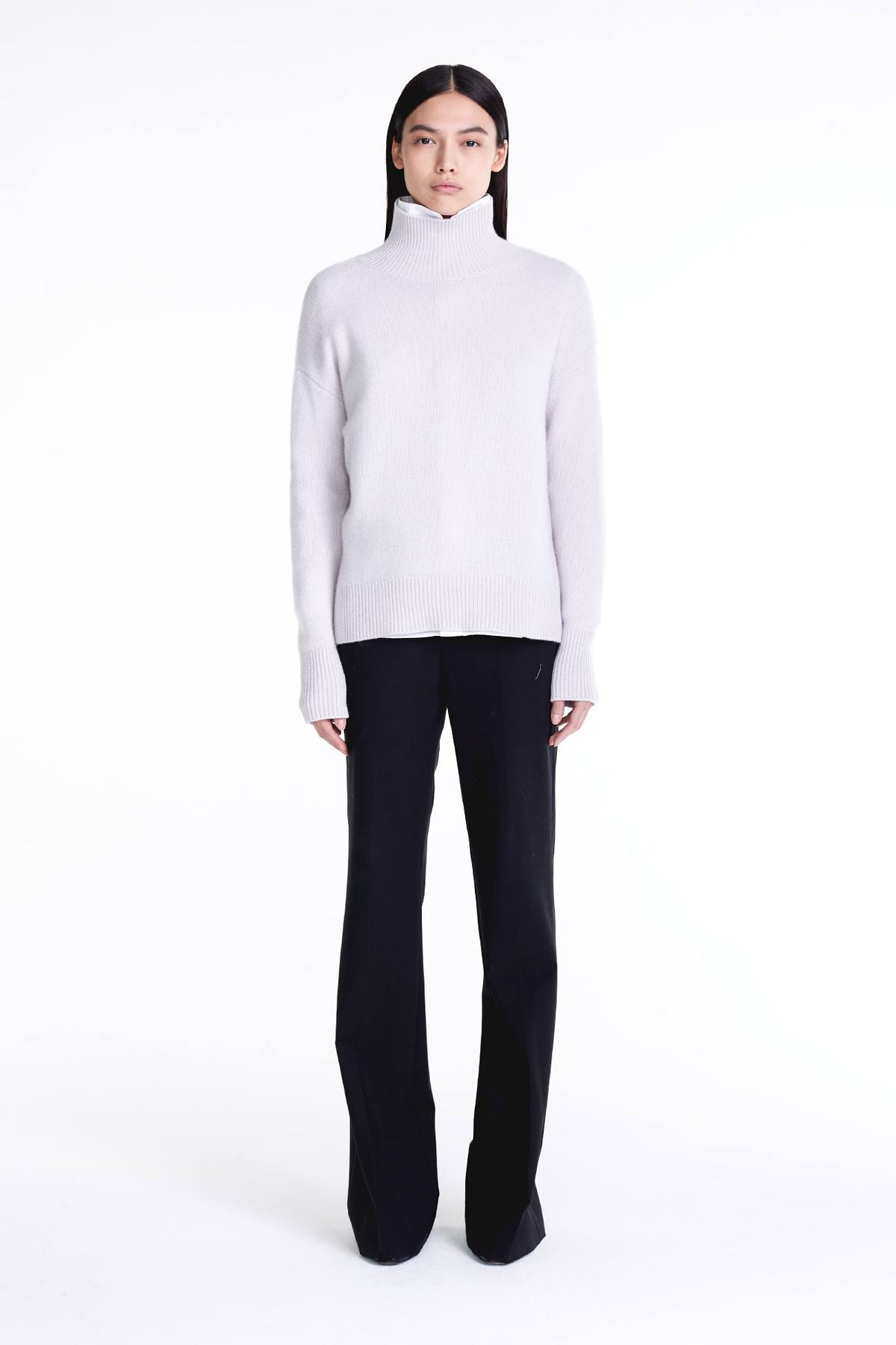 Women's Joslyn High Neck Pure Cashmere Sweater – NAKEDCASHMERE