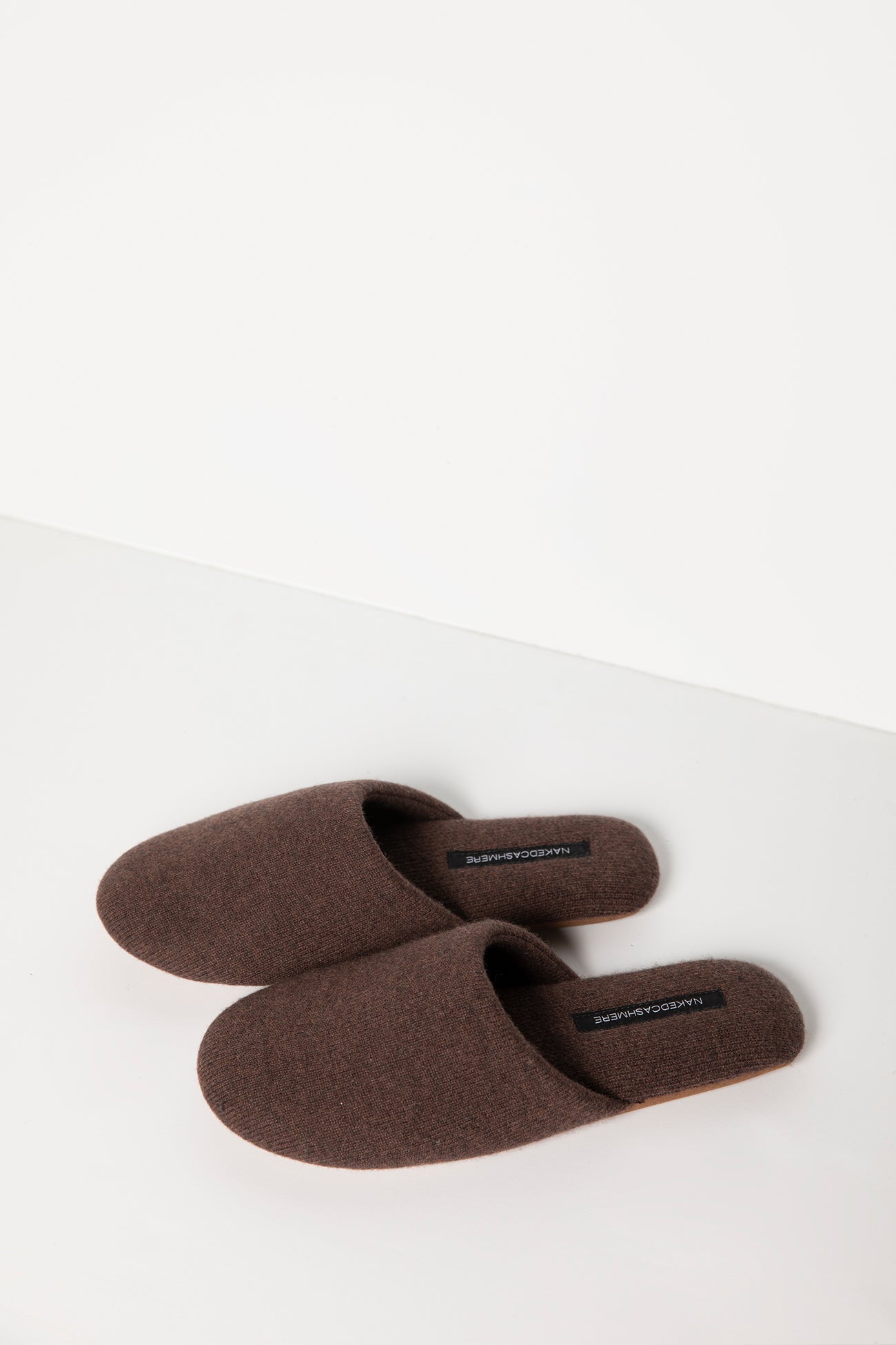 Women s Cashmere Mule Slippers NakedCashmere