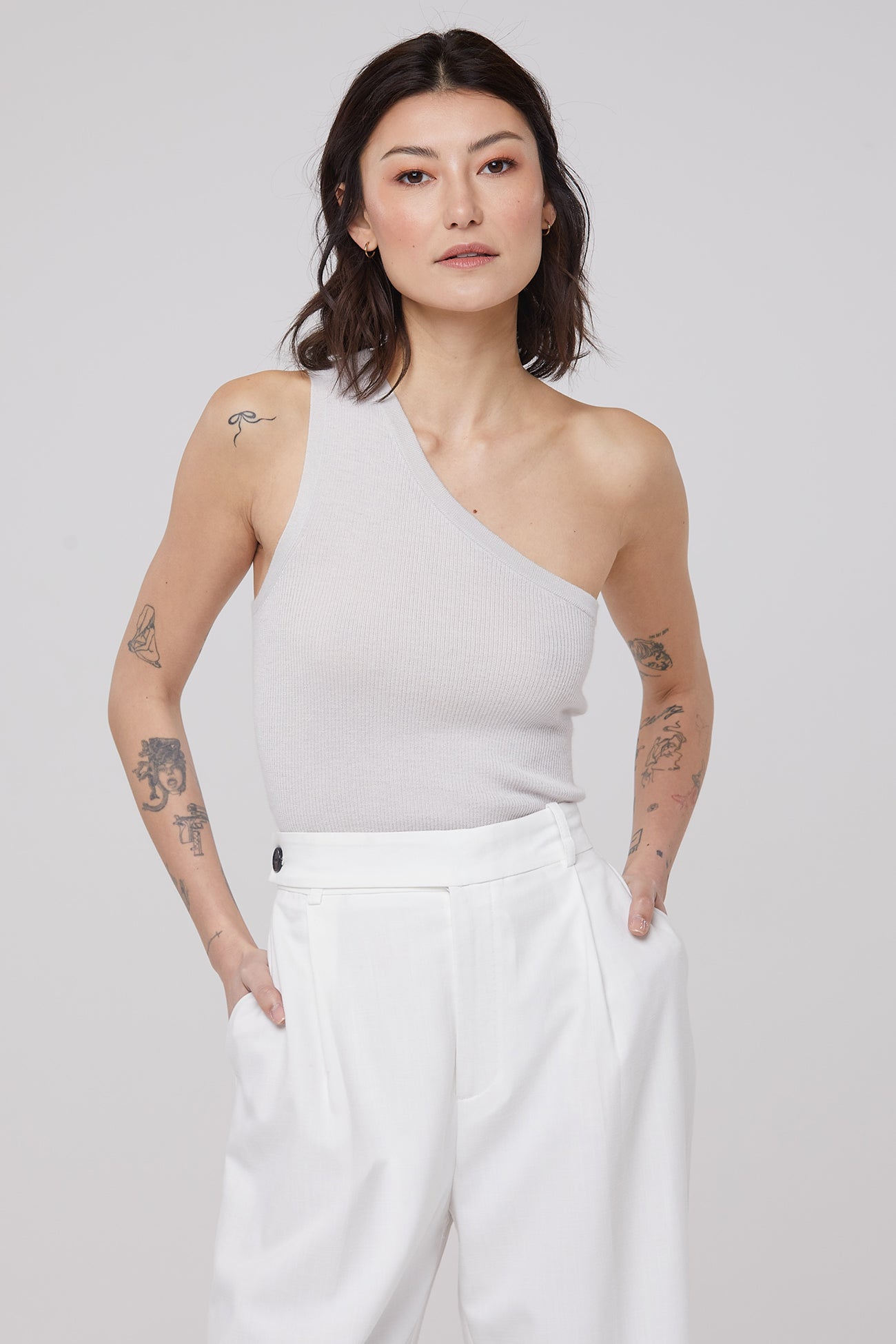 Ninety percent discount one shoulder top