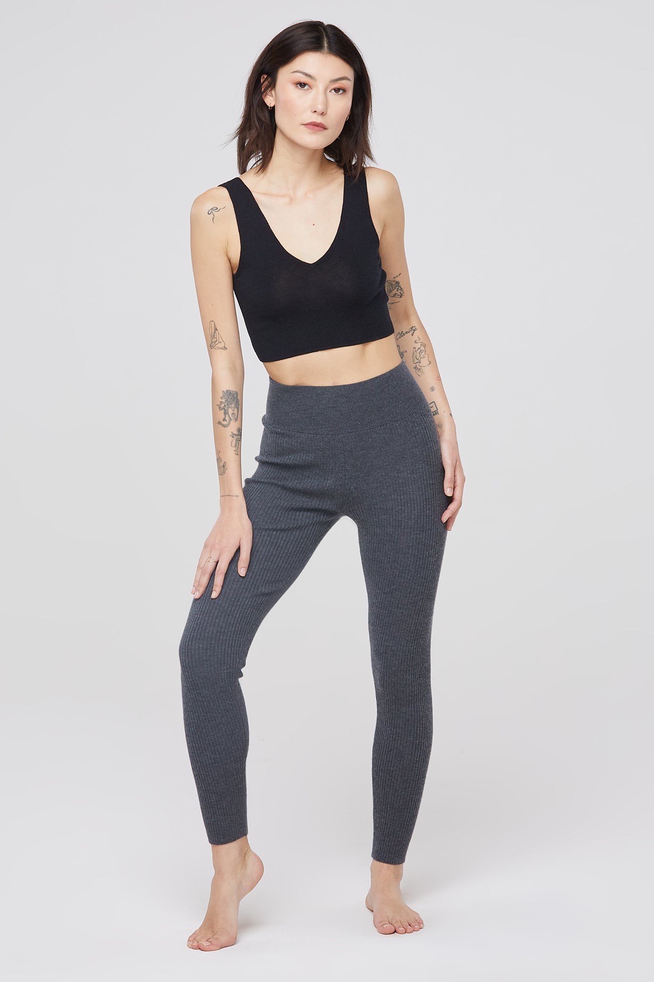 Cashmere - Leggings and jeans - Women