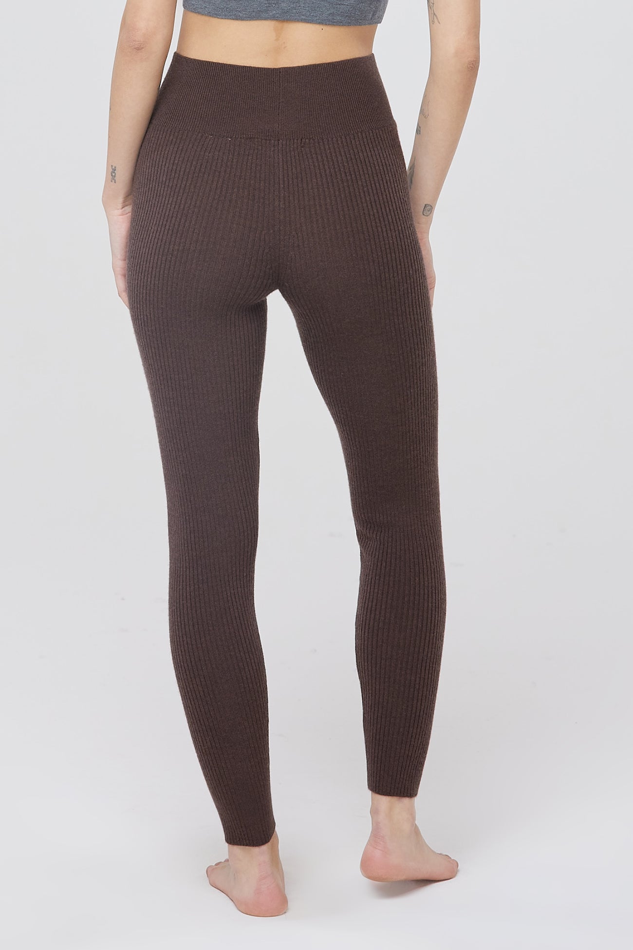 Women s Tulsa Cashmere Ribbed Leggings NakedCashmere