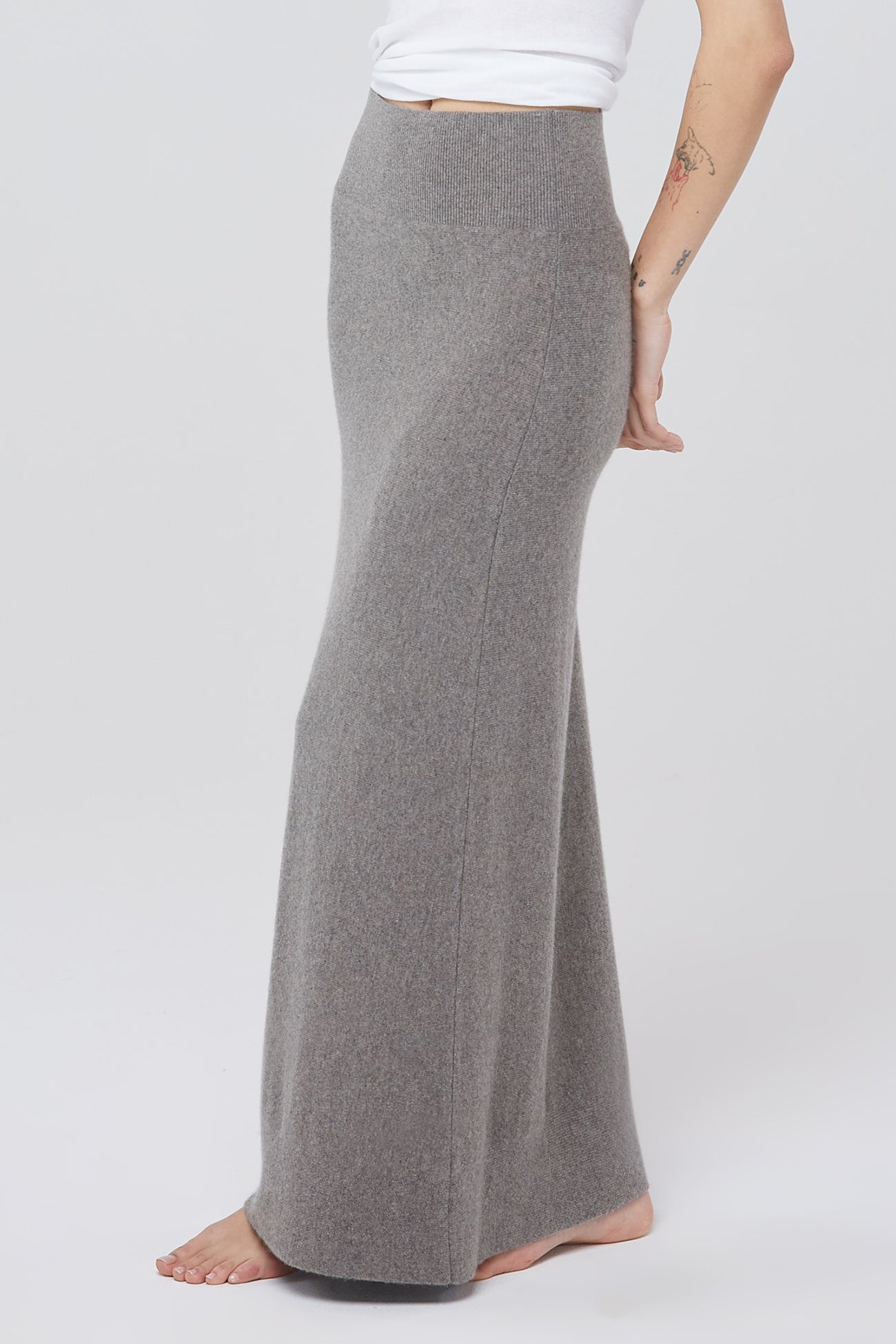 Cashmere store maxi skirt