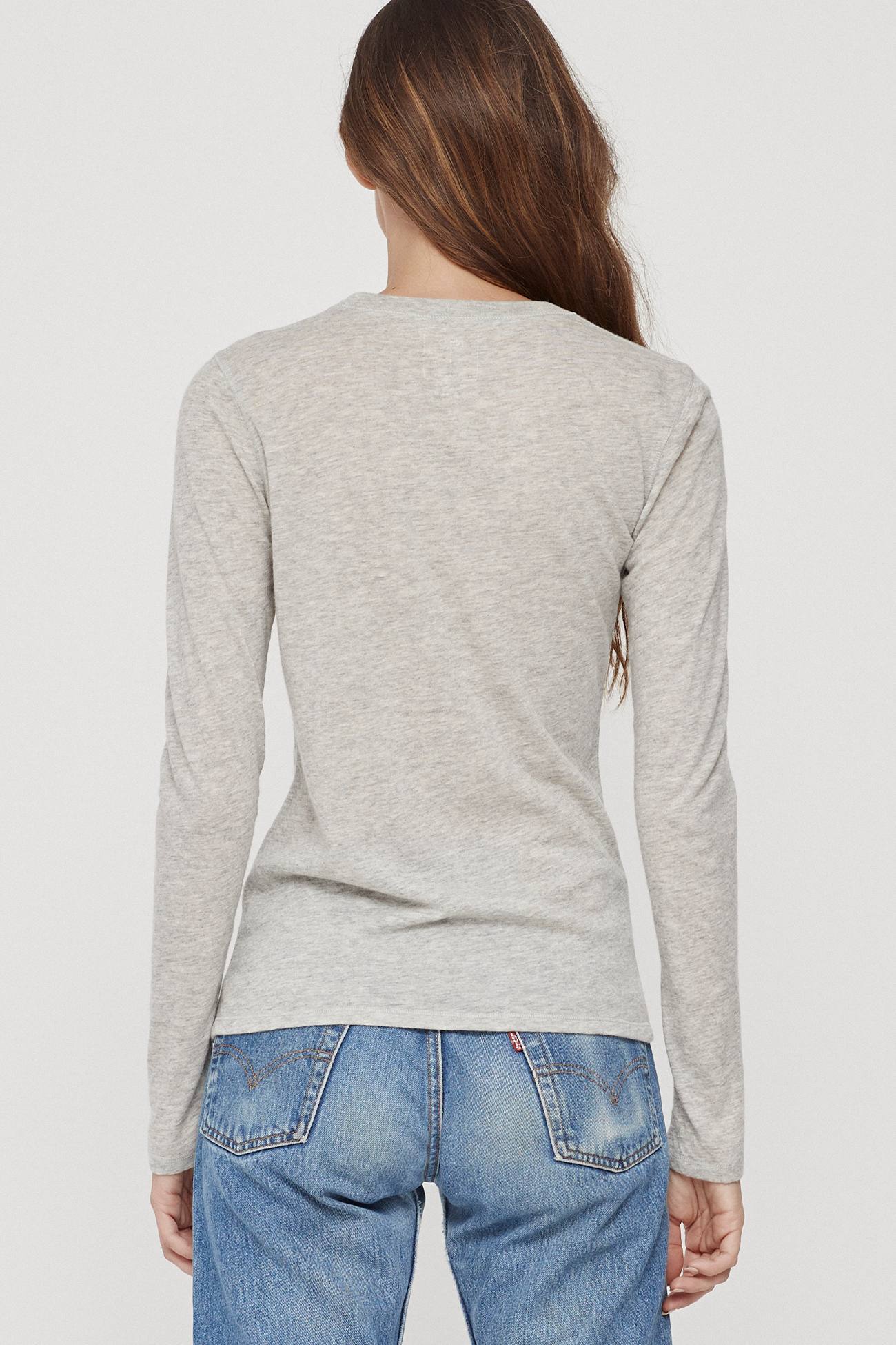 Women's Geira Crewneck Cashmere Long Sleeve T-Shirt | NakedCashmere